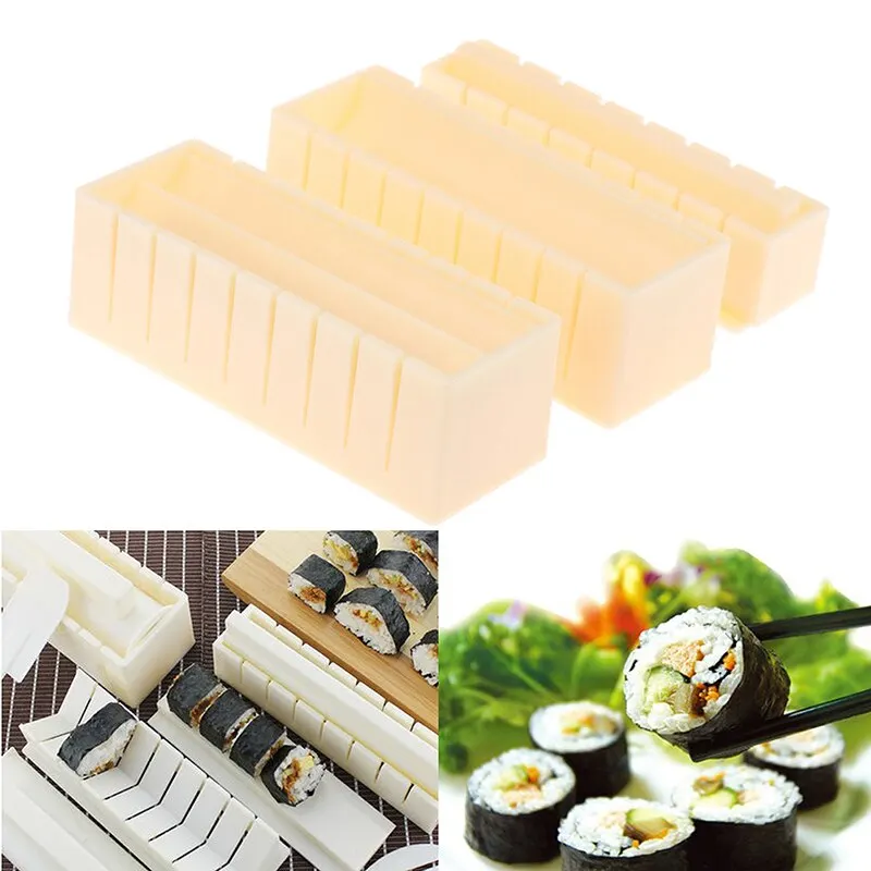

3pcs/set DIY Cooking Tools Sushi Kit Sushi Roll Maker sushi tools
