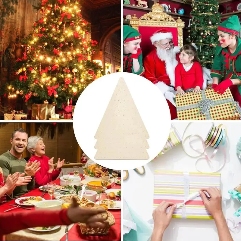 Доска для венка изготовления венков упаковка из 3 деревянных треугольных рамка