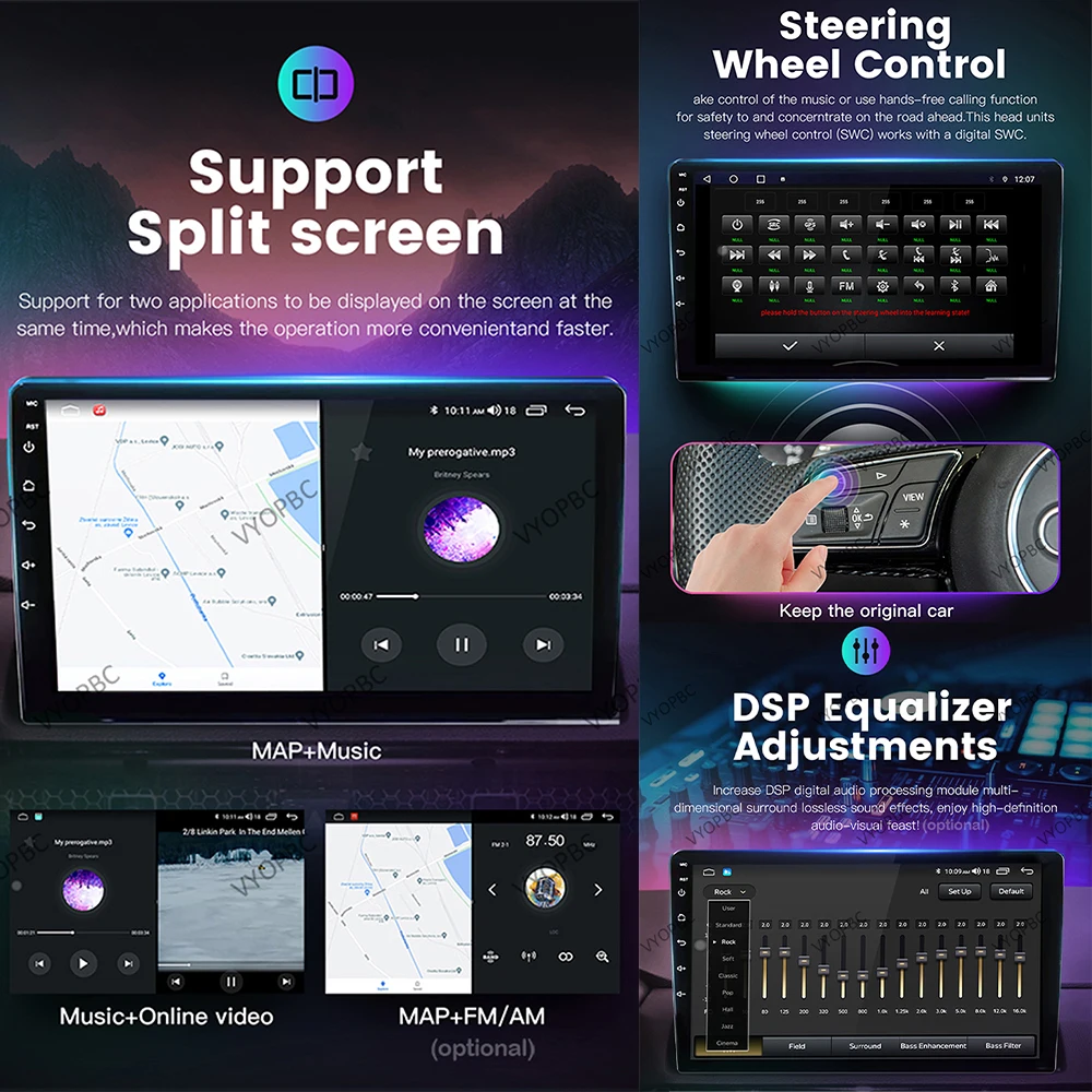 Автомобильное радио Android 14 для Suzuki Baleno 2016 2017 2018 2019 мультимедийный плеер стерео GPS