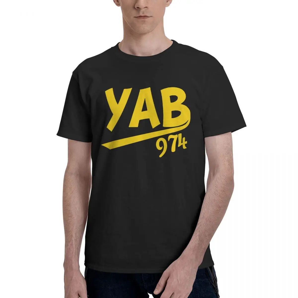 

Anime Yab 974 Reunion Islandby B Buzz Humor Graphic Men's Basic Short Sleeve T-Shirt men set R248 Creative Tops Tees