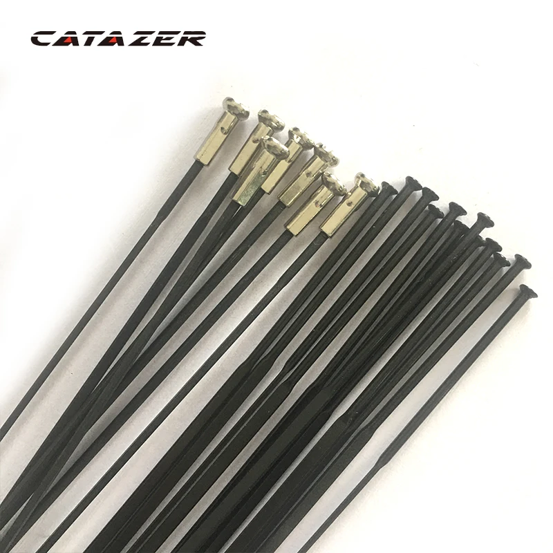 

10 Pieces Bicycle Spokes Straight Pull PSR Pillar 1432 Aero Flat Spokes 230/242/250/258/263/270/275/278/280/282/285/287/292mm