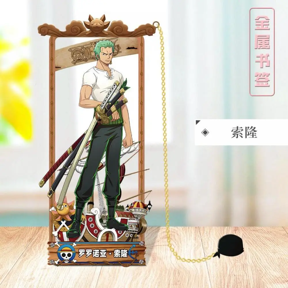 ONE PIECE Луффи Нами выдалбливают металлические закладки для студентов канцелярские