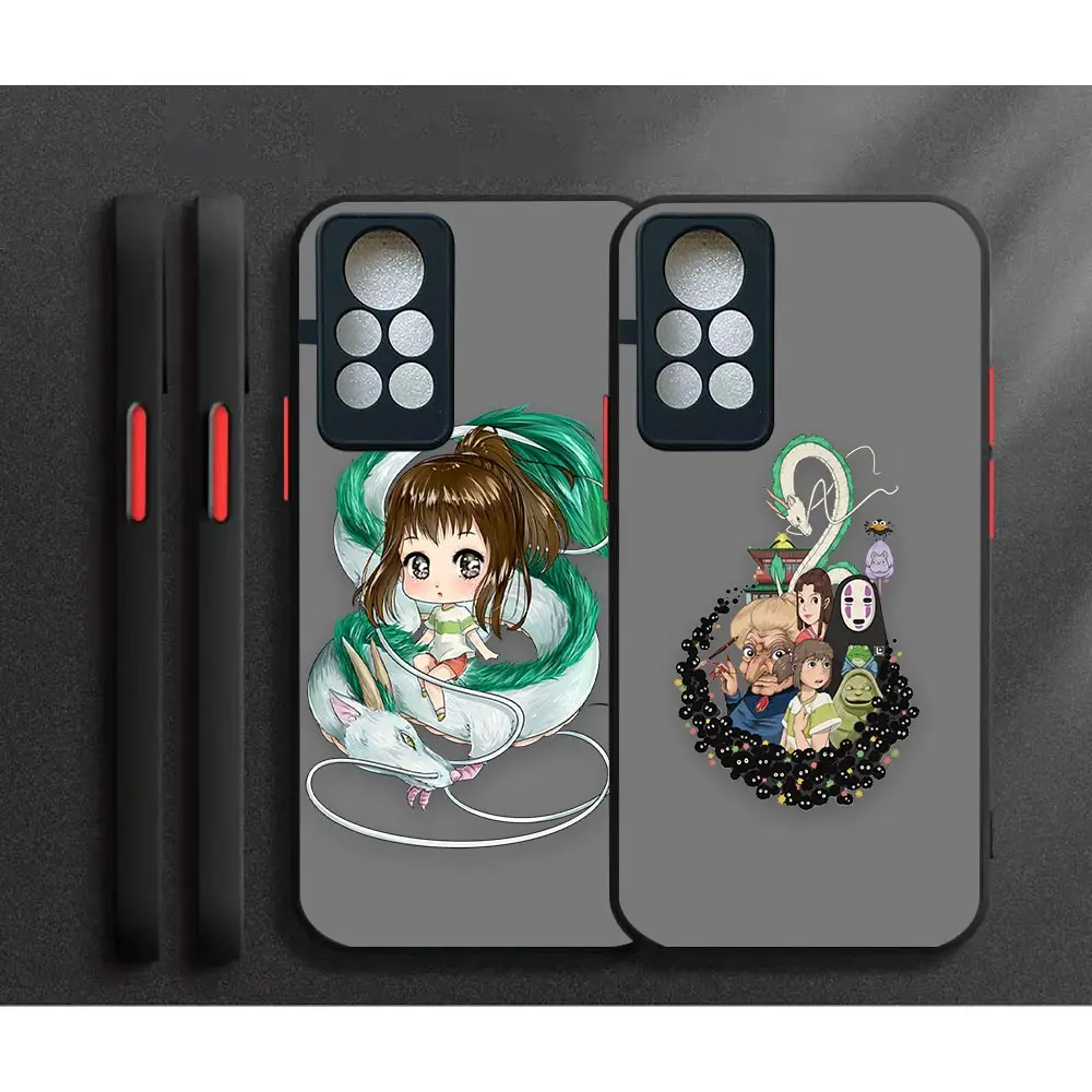 

Shockproof Case Funda For TECNO HOT 11S NFC 10I 10S 9 8 12 PLAY 12I NOTE 10 11 8 8I 7 PRO Case Cover The Totoro Is Spirited Away