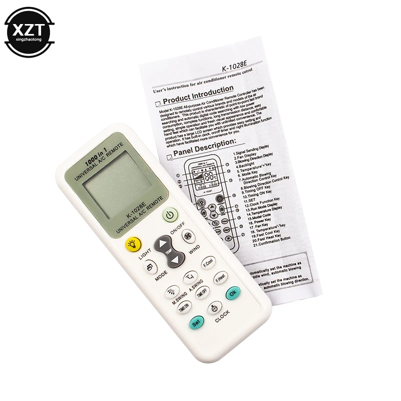 Универсальный пульт дистанционного управления для кондиционера, 1000 в 1