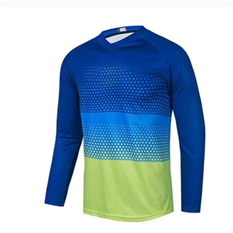 

Sweat-Wicking Mountain Bike Jerseys Long Sleeve Racing Clothes Downhill DH MTB Offroad Motocross Jerseys