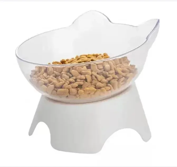 

Water Double Bowls And Fit in 2 Heart-shape for Corner Cat Food Feeder, Automatic 1 Multifunctional No-spill, Pet Wall in