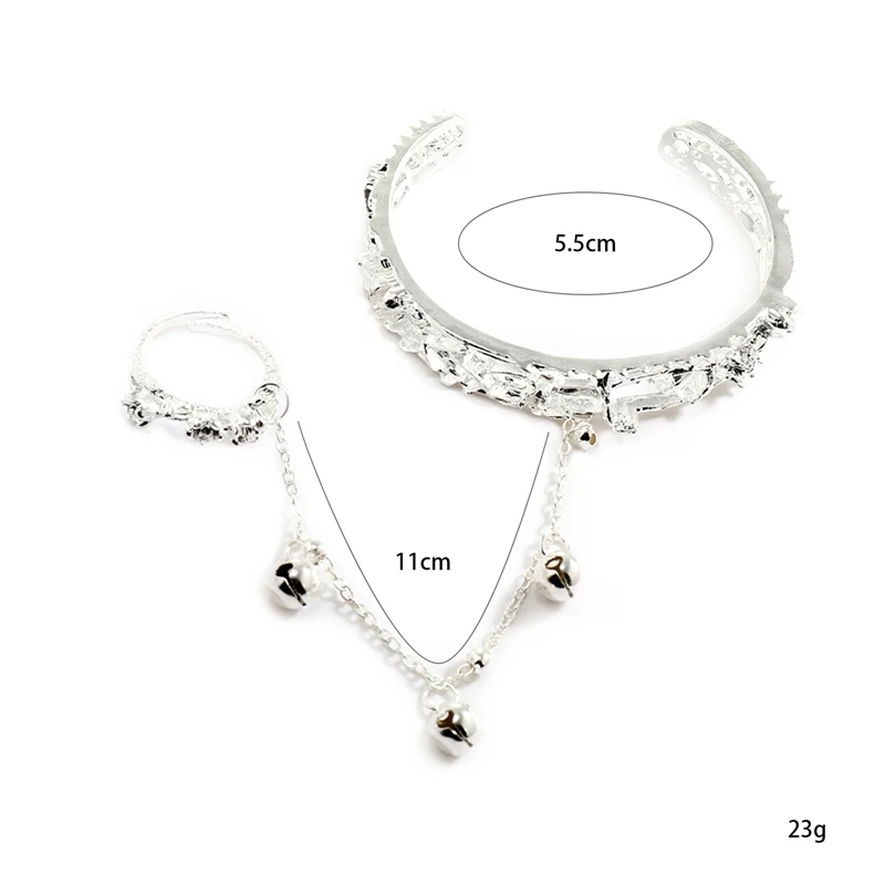 Женский браслет Tian Guan Ci Fu браслеты с колокольчиками круглые ювелирные изделия