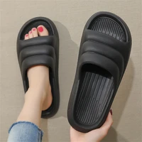 thick platform bathroom home cloud slippers men women soft sole eva indoor slides sandals summer casual solid non slip flip flop