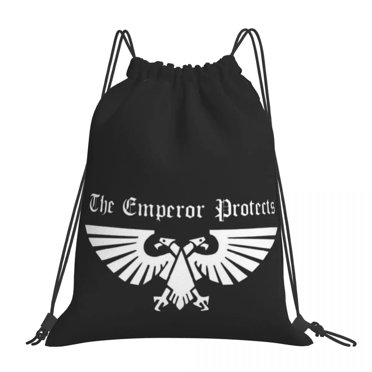 

Drawstring Bags Gym Bag BEST SELLER - The Emperor Protects Merchandise 5 premium Backpack Drawstring Backpack Humor Graphic