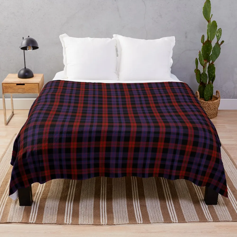 

Brown Clan Tartan Throw Blanket Luxury Blanket 3D Blanket