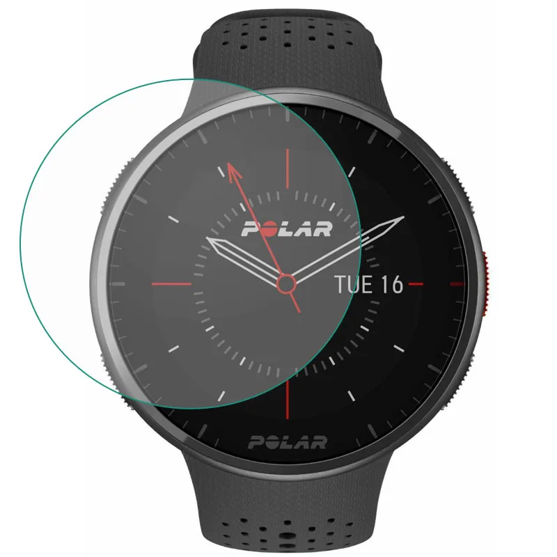 

Hard Tempered Glass Smartwatch Protective Film For Polar Pacer Pro Smart Watch Display Screen Protector Full Cover Accessories