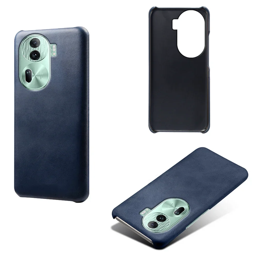 Для Oppo Reno11 Pro Funda Роскошный тонкий кожаный деловой чехол для OPPO Reno 11 11pro 5G 6 7 дюйма