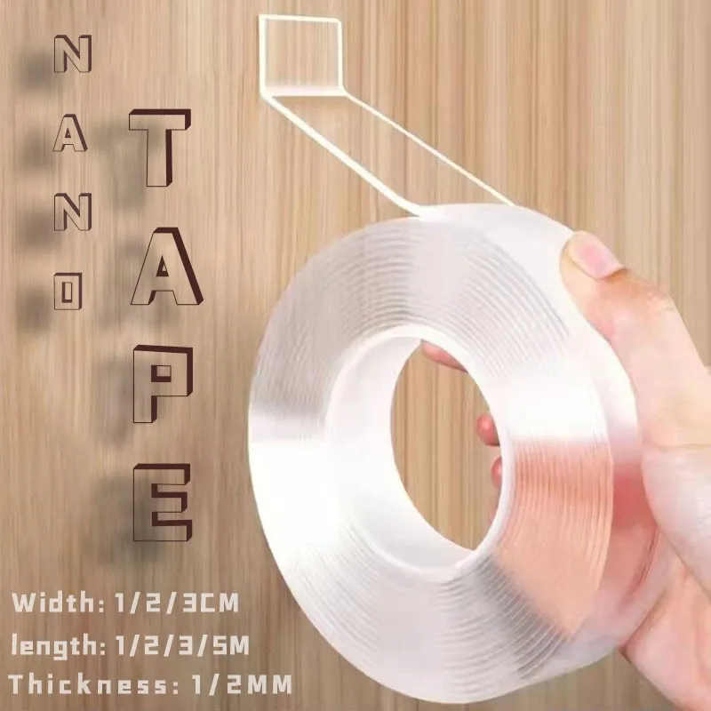 

Двухсторонняя клейкая лента для выдувания пузырей, не оставляющая следов