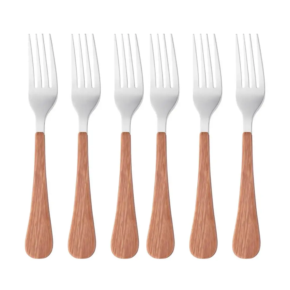 6 вилок для торта Милан Вуди 16 5 см