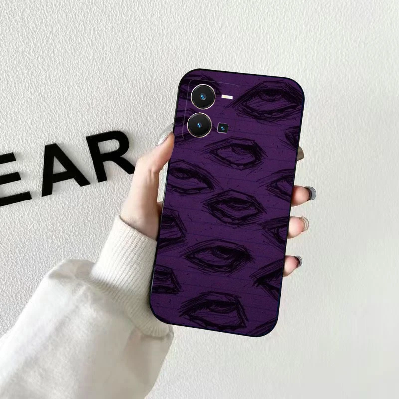 Страшные глаза для VIVO Y53S Y33S Y31 Y21 Y70 Y21S Y72 Y35 V27 V27E V23E V21 V23 Pro V21E V20 SE Shell