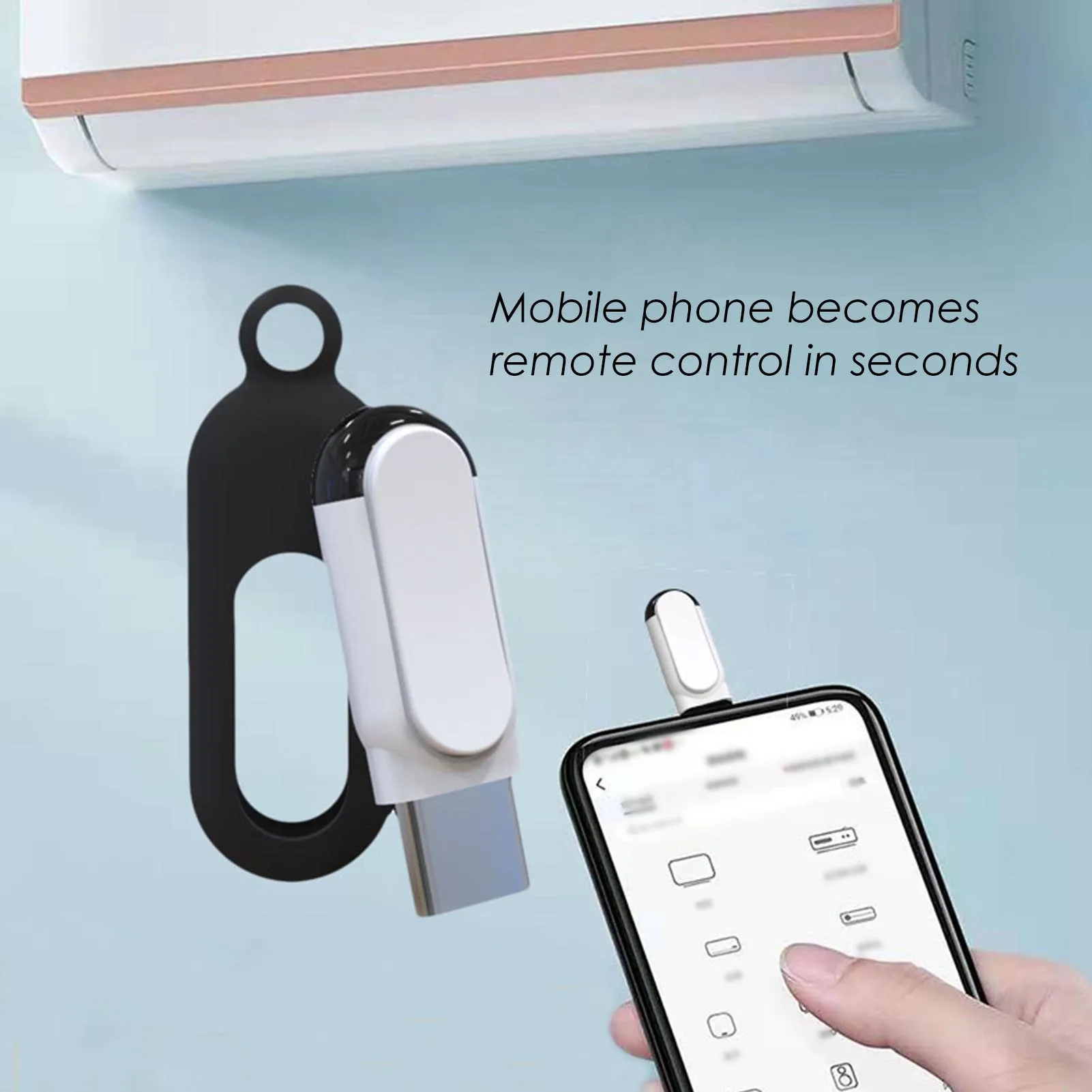 

Беспроводной умный ИК-пульт дистанционного управления все в одном с дальним радиусом действия беспроводной мини-умный ИК-пульт дистанцион...