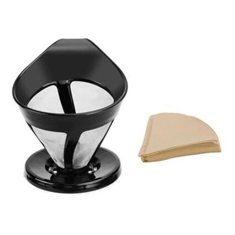 Pour Over Coffee Dripper, 2-4 Cups Coffee Filter Reusable Coffee Filter Cone Coffee Filter Slow Dripper Coffee Filters
Pour Over Coffee Dripper, 2-4 Cups Coffee Filter Reusable Coffee Filter Cone Coffee Filter Slow Dripper Coffee Filters