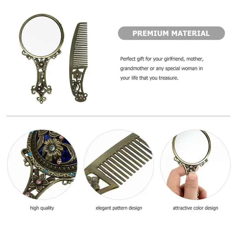 1 комплект портативных зеркал для макияжа мини-зеркало туалетного столика