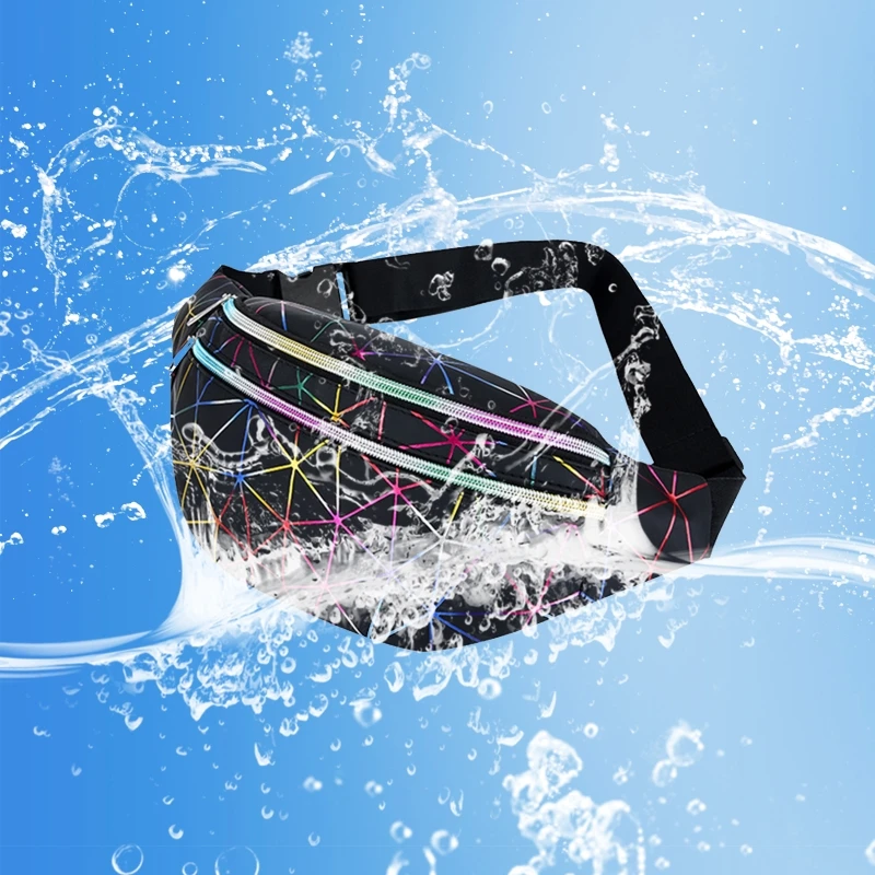 

Reflective Running Belt Waist Pack, Water Resistant Runner Belt Fanny Pack for Hiking Fitness Adjustable Running Pouch 2022 New