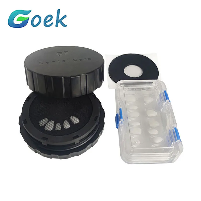 

1 Set Veneer Pretreatment Patch Tooth Box and Dentistry Tooth Box with Film Veneers Storage Materials Veneer Denture Storage Box