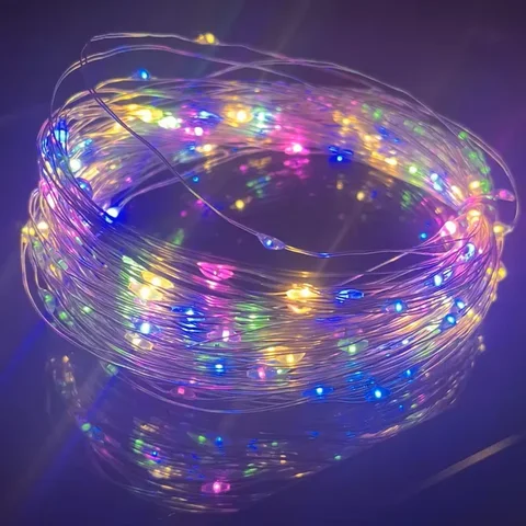 USB светодиодная гирлянда из медной проволоки