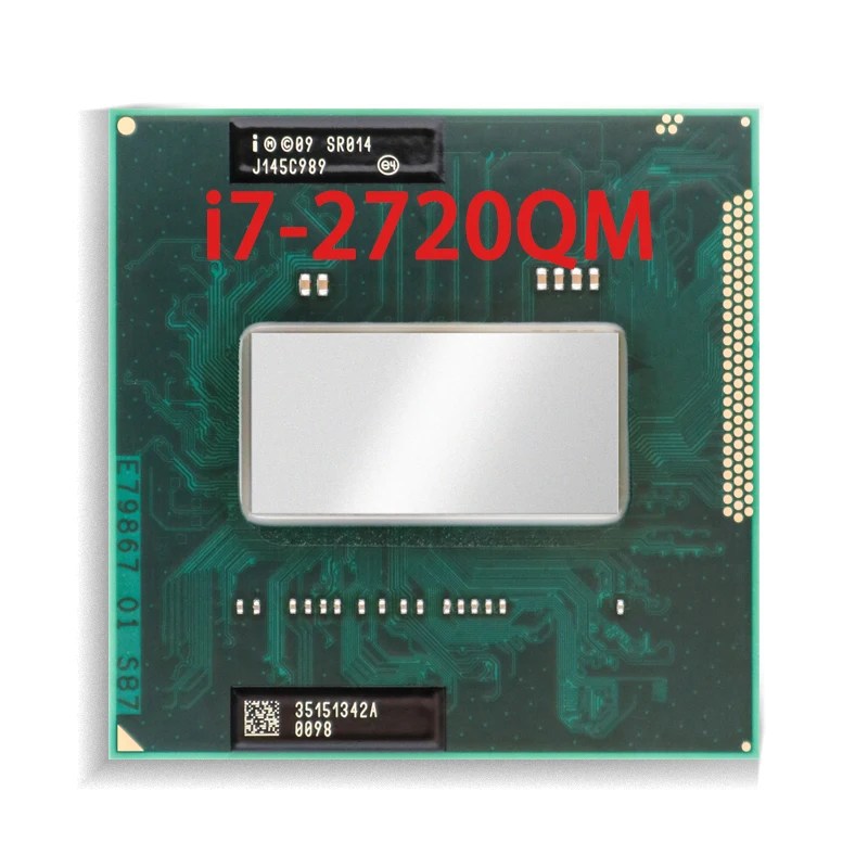 

Intel Core i7-2720QM i7 2720QM SR014 2.2 GHz Quad-Core Eight-Thread CPU Processor 6M 45W Socket G2 / rPGA988B