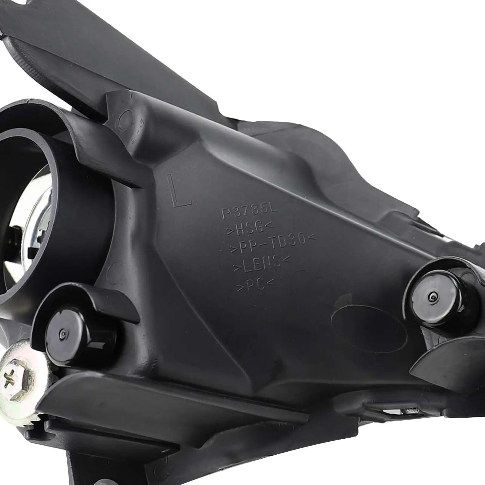 

1 Pair Headlight Assemblies Front Head Lamps Cover Lens Easy Installation Repair Professional Frame for Yfm 250 /350 /700