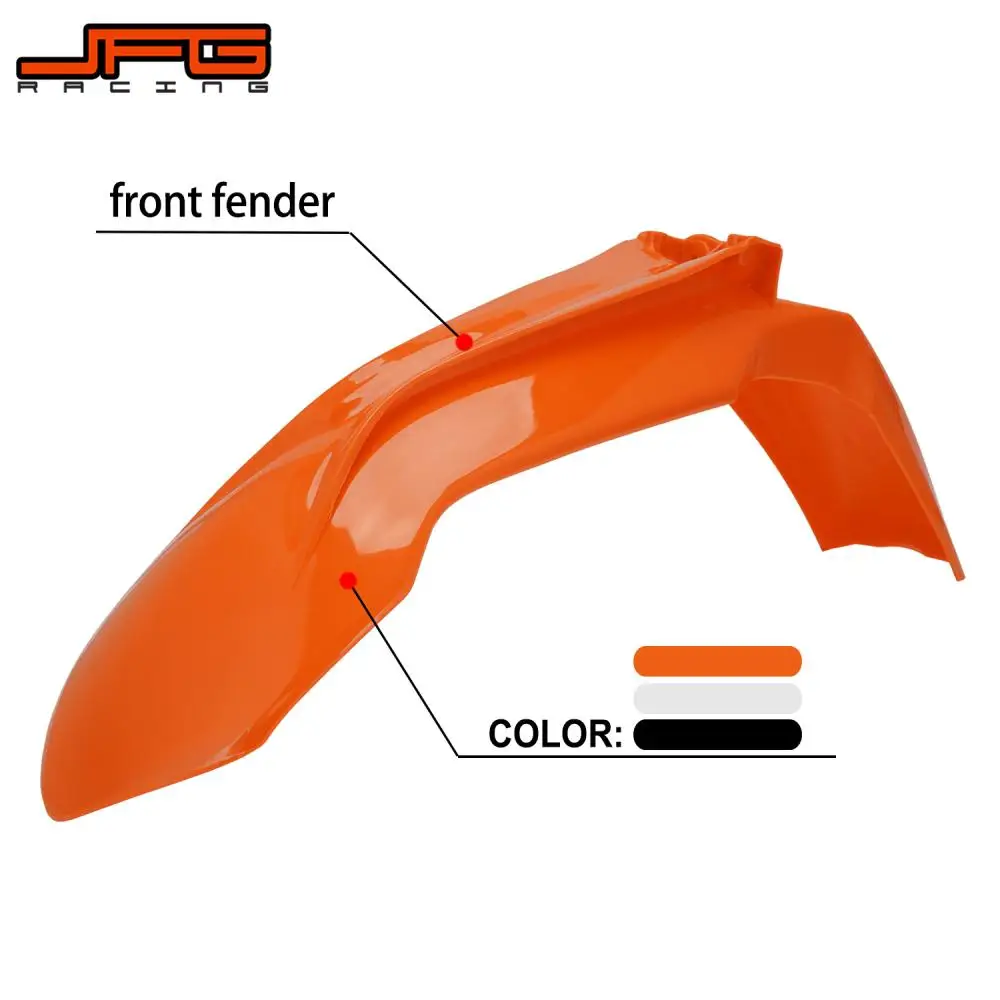 

Motorcycle Front Fender Fairing Mudguard Cover For KTM EXC EXCF SX SXF XC XCF XCW XCFW TPI 150 250 300 350 450 500 2019-2022