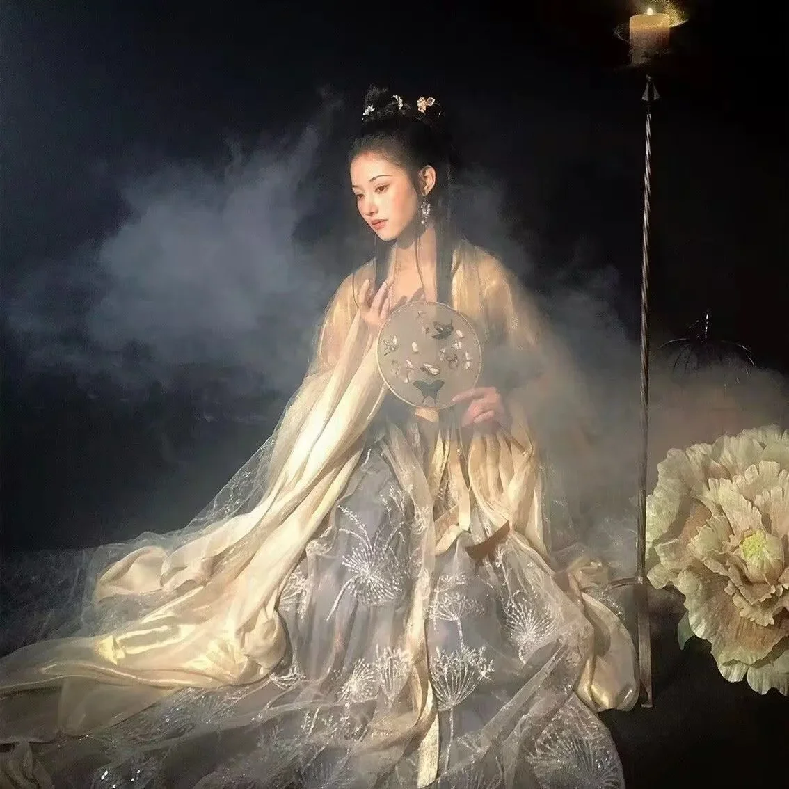 Обновленная юбка Hezi платье династии Тан ханьфу Женская одежда для косплея