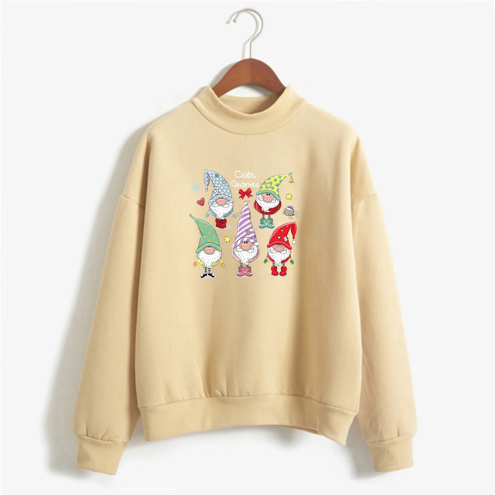 

Женский свитшот на молнии с длинным рукавом и круглым вырезом