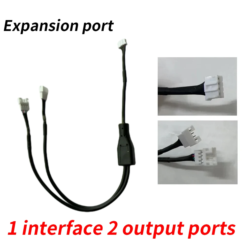 Двухзонный симфонический стример, светодиодные детали окружающего освещения, полноцветная 3-проводная световая лента (дверь RGB/светильник для хранения, 4 провода)