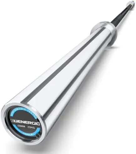 

Barbell 20KG Load 1500-lbs Capacity Available for Weightlifting, Powerlifting and Gym Home Exercises