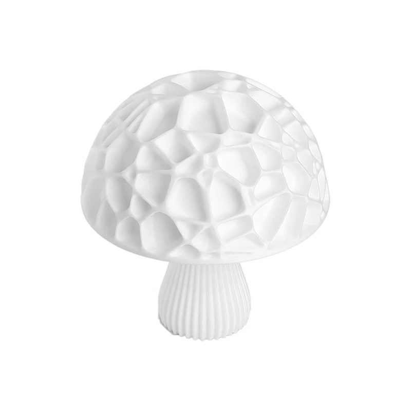 

Romantic 3D Printing Mushroom Lamp Colorful Night Light For Moon Light With 16Colors Remote Holiday Decor Gift