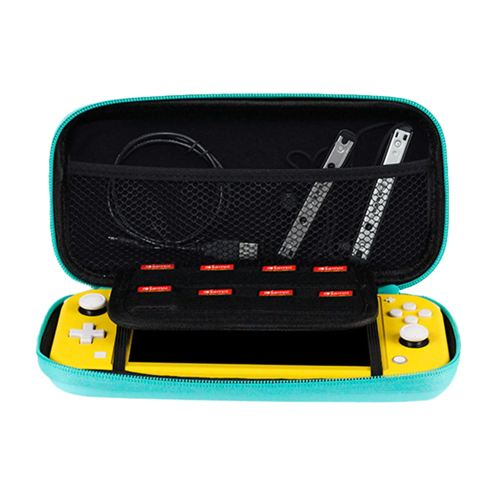 

For Switch Storage Bag Protective EVA Pouch For Nintendo Switch Carrying Case Cover Waterproof With Lanyard Travel Portable