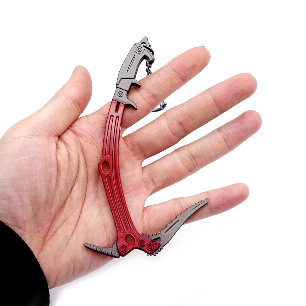 12 см брелок Tomb Raider Lara Croft альпинистский топор для ключей брелки мужчин женщин