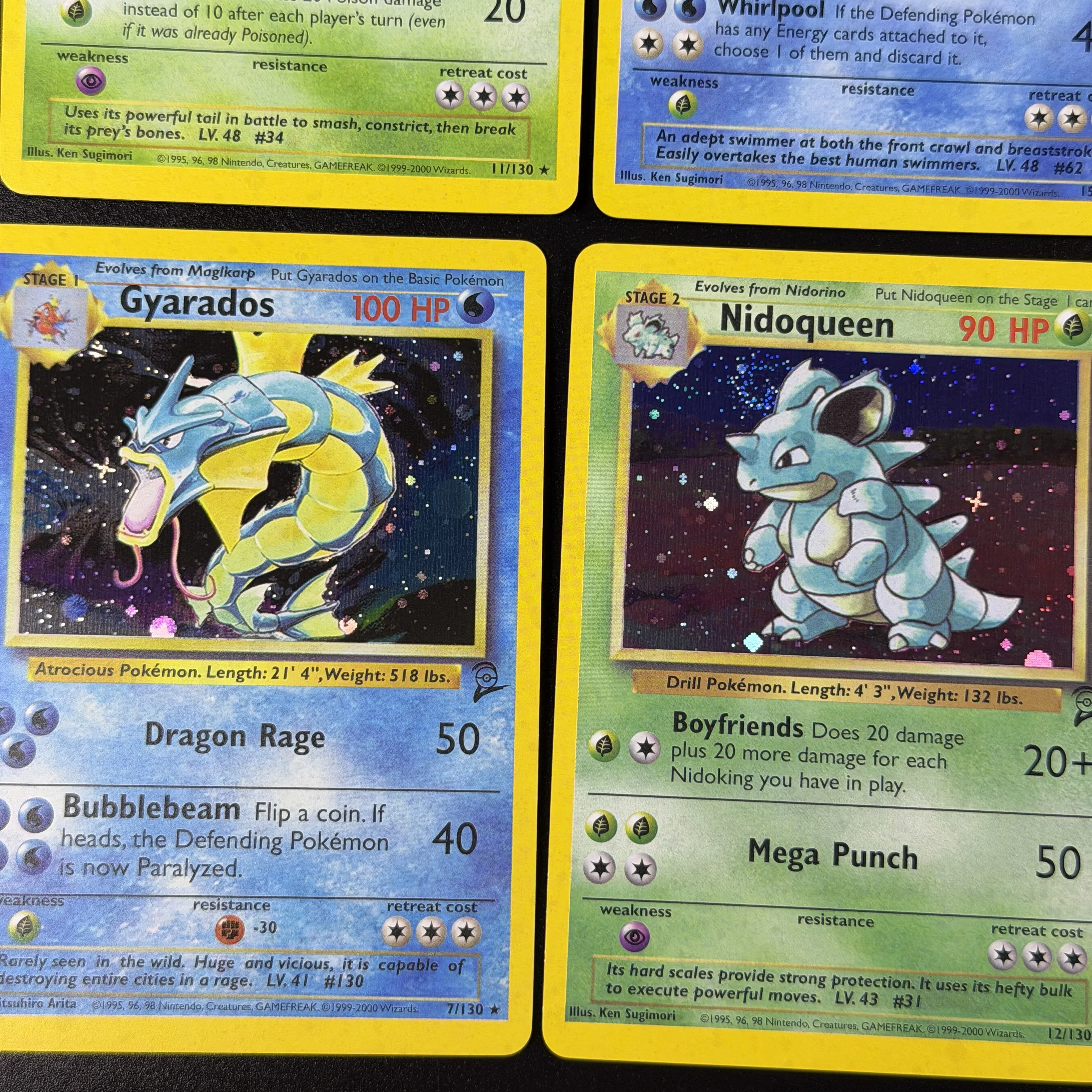 Фото Коллекционные карты PTCG Base Set 2 B2: Голографические, редкие, высшего класса, винтажные, серия Starry Holo Foil (реплика) №5