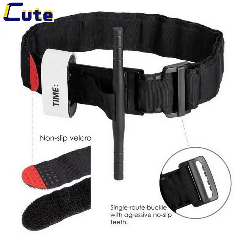 

Hot Sale First aid bleed quick stop blood control Stanch tourniquet life trauma strap save medic release rescue slow emergent