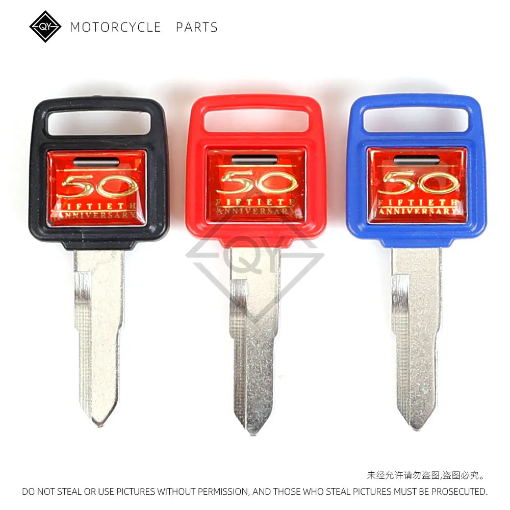 

12Pcs New Blank Key Motorcycle Replace Uncut Keys For HONDA DIO AF18 AF24 AF27 AF28 AF34 35 ZX52 JULIO 50 Fiftieth Anniversary