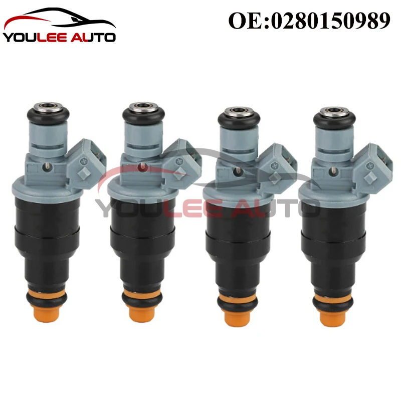 

4 шт. 0280150989 топливные форсунки для Volkswagen Golf III 1,8 2,0 Fiat Tempra 2,0 Ford Galaxy 2,0 автомобильные аксессуары
