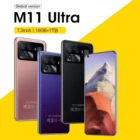 2022 XIAOM 11 5G разблокированный 7,3 дюймовый Full Screen HD Camera Смартфон Мобильные телефоны сотовые телефоны телефон android phone