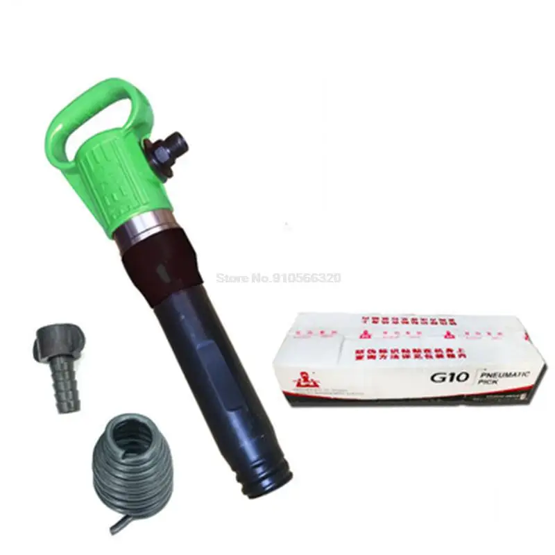 

155mm Powerful Pneumatic Pick Handheld Gas Wind Shovel Small Air Hammer Rust Remover Cutting Drilling Chipping Pneumatic Tools