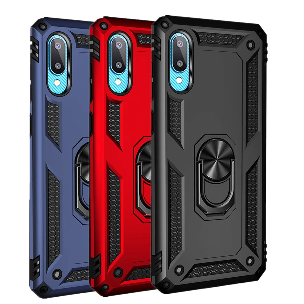 

Samsung A02 Case Shockproof Armor Stand Holder Car Ring Cover For Samsung Galaxy A02 GalaxyA02 A 02 SM-A022G A022 Capa Funda