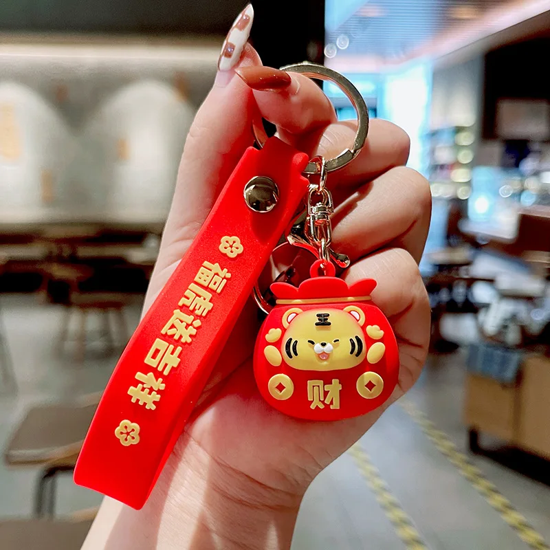 2022 новый год знаков зодиака тигр мужская и женская подвеска в виде автомобиля