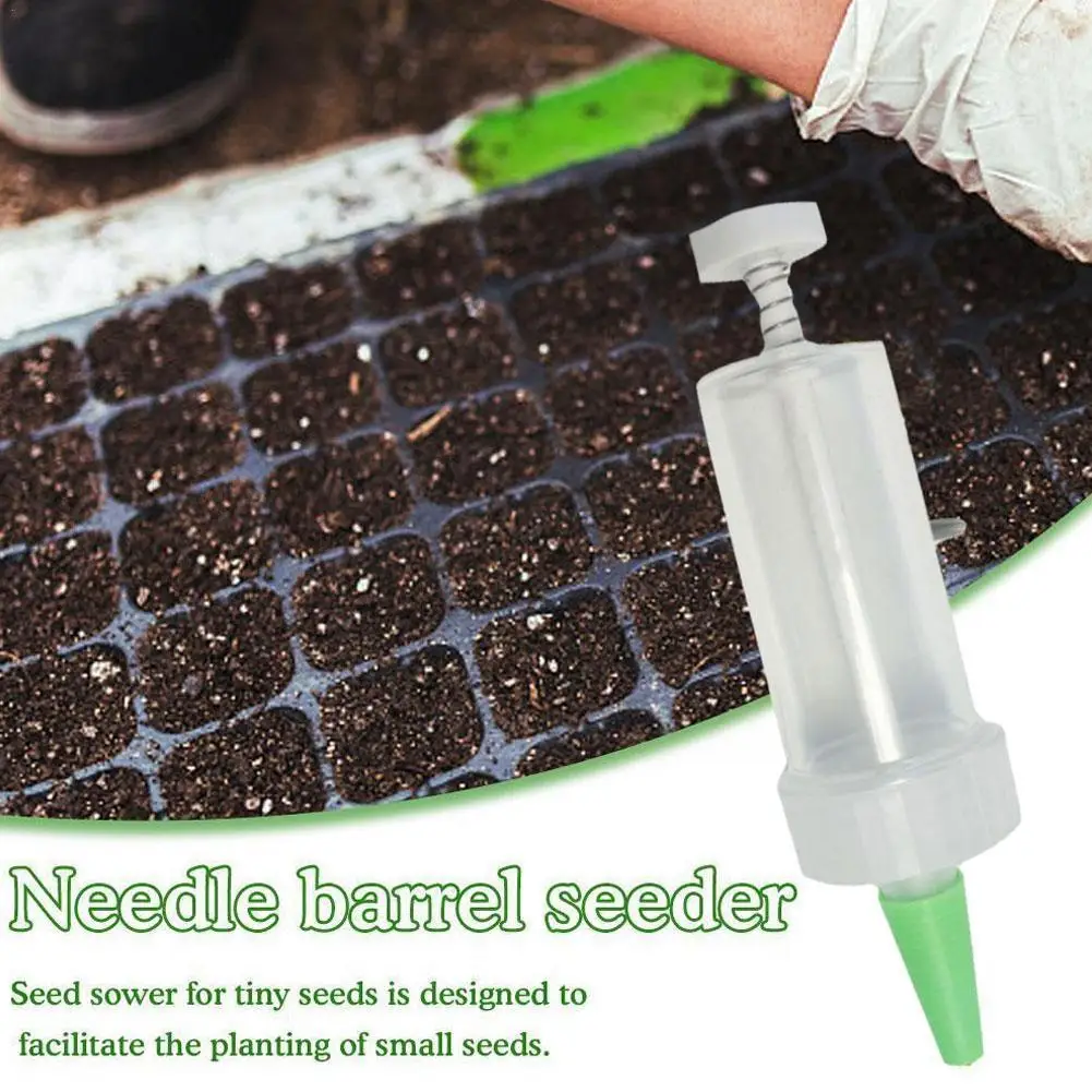 

Mini Sowing Seed Dispenser Sower Manual Hand-held Seed Planter Sowing Tool Garden Seed Planter For Carrot Lettuce & Spinach G6b7