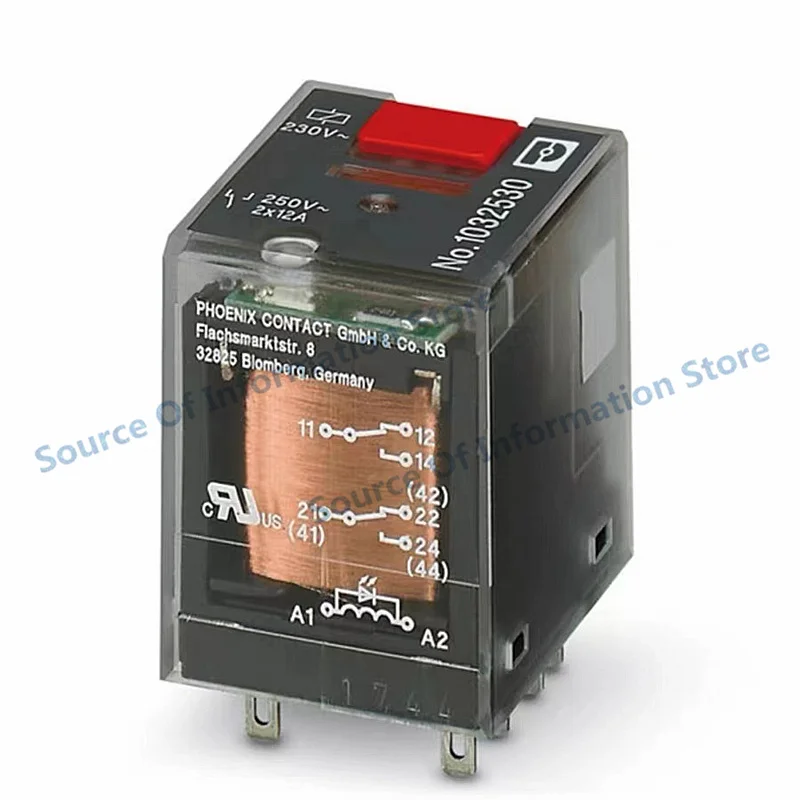 10 шт. 1032530 Феникс реле фотосессия/2x21 8 контактов 230 В 100% Новинка