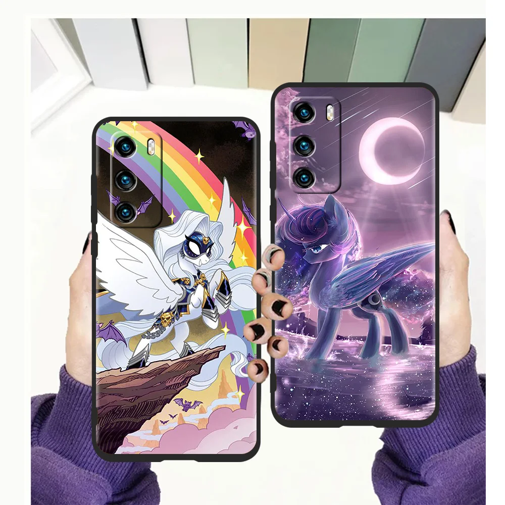 

Cartoon My Little Pony Phone Case For Huawei P50 P40 P30 P20 Pro P Smart Z Y6 Y7 Y7A Y9 Y6P Y9S 2019 P50 P40 P30 P20 Lite E Bag