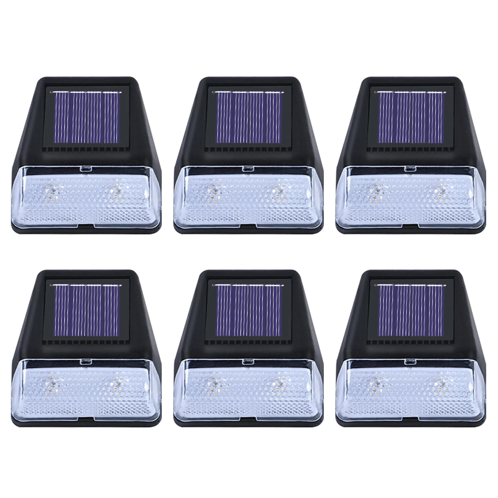 

Настенный светодиодный светильник на солнечной батарее, уличное водонепроницаемое освещение для лестницы, внутреннего дворика, 6 цветов, с ...