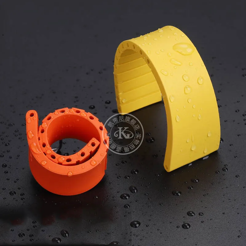 19 20 21 22 мм быстросъемный ремешок из фторкаучука для часов Longines Comcas серии дайвинга