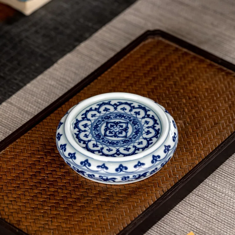 Цзиндэчжэнь Qitang античная глина Po-фазные цветы керамический держатель для