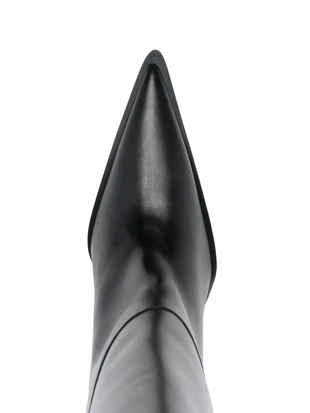 2023 Spring and Autumn Leather High Heel Pointed Women's Boots Fashion Mid Length Calfskin Suede Irregular Heel Women's Boots